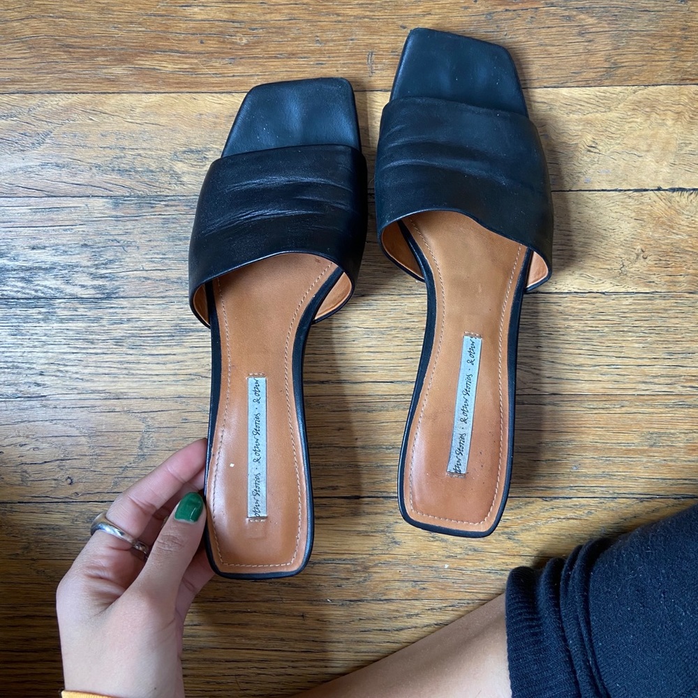 & other stories square toe slides